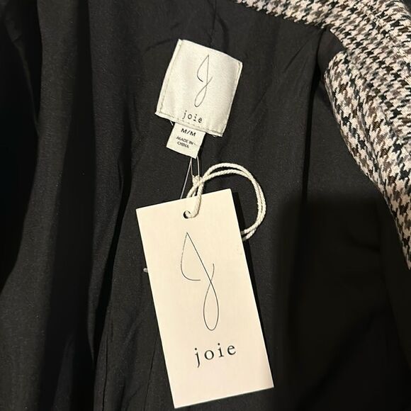 Joie Houndstooth Blazer size medium NWT - Picture 4 of 7